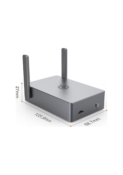 Orange Pi 5/5b Alüminyum Kasa Set