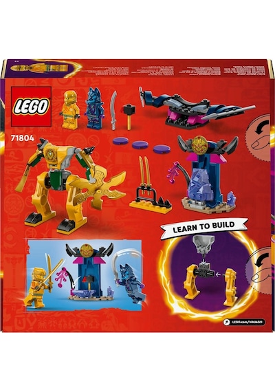 LEGO® Ninjago Arin’in Savaş Robotu 71804 4+ Yaratıcı Oyuncak Yapım Seti - 104 Parça