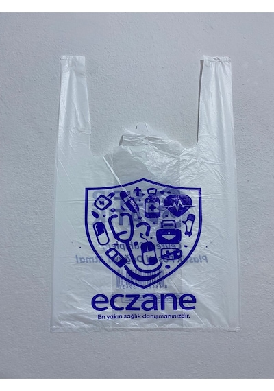Eczane Poşeti 22x35 Cm Küçük Boy Bio Atlet 1000 Adet