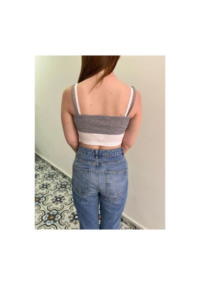 Arba Crop Atlet Çok Renkli Çok Renkli