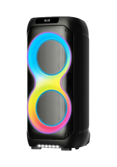 Zore Lt-2131 Dijital Led Göstergeli Mikrofonlu Rgb Tws Çift 8 İnç Stereo Bass Kablosuz Karaoke Hopar