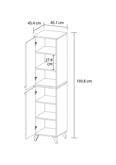 Balım İki Kapaklı Modern Banyo Dolabı Çok Renkli Balım İki Kapaklı Modern Banyo Dolabı Çok Renkli