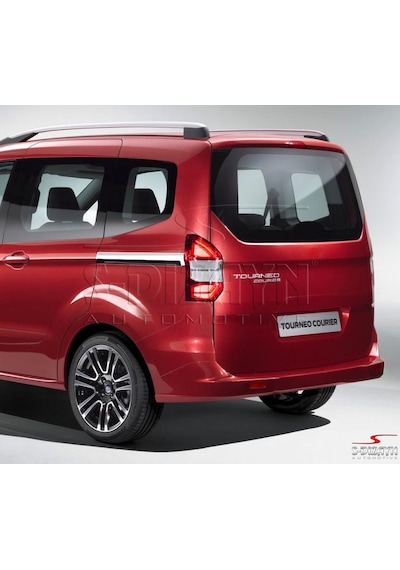 S-dizayn Ford Courier Krom Sürgülü Kapı Çıta 2 Prç 2014-2022