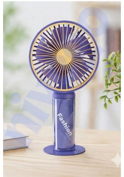 3 Kademeli Güçlü Motorlu 300 Mah Bataryalı Taşınabilir Mini Fan Vantilatör Pervane