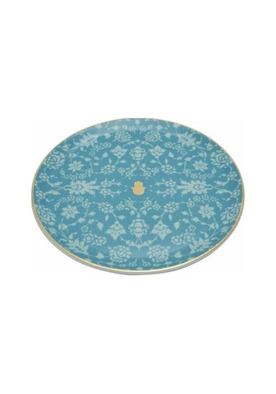 Porland Glamorous Turkuaz Düz Tabak 24cm 04ap021554