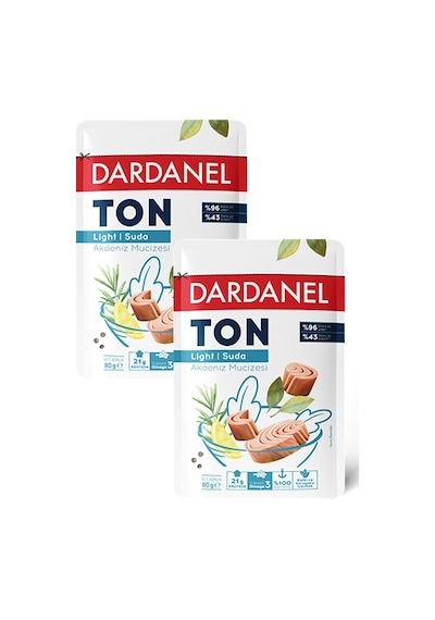 Dardanel Light Ton Balığı Poşet 2 x 80 G