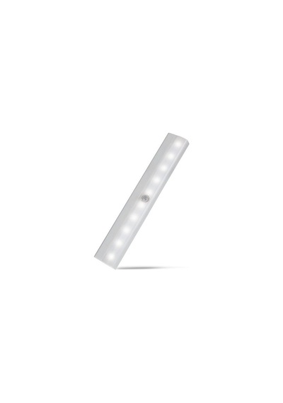 Pır Hareket Sensörlü 10 Led Dolap İçi Aydınlatma Lambası Kablosuz Beyaz Işık 19 Cm
