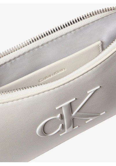 Calvin Klein Lv04f1125g4lx Bold Ck Kadın Omuz Çantası Beyaz