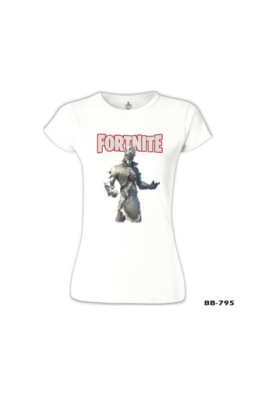 Fortnite - Spider Beyaz Kadın Tshirt 001