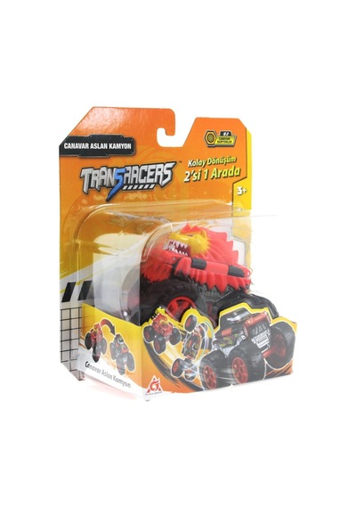Transracers Dönüşen Araçlar Canavar Aslan / Kamyon
