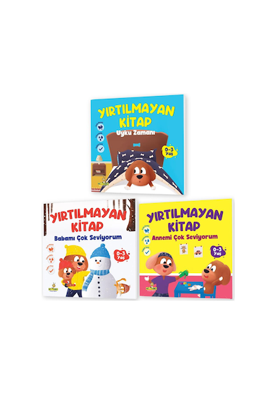 Yırtılmayan Kitap Seti - Ceviz