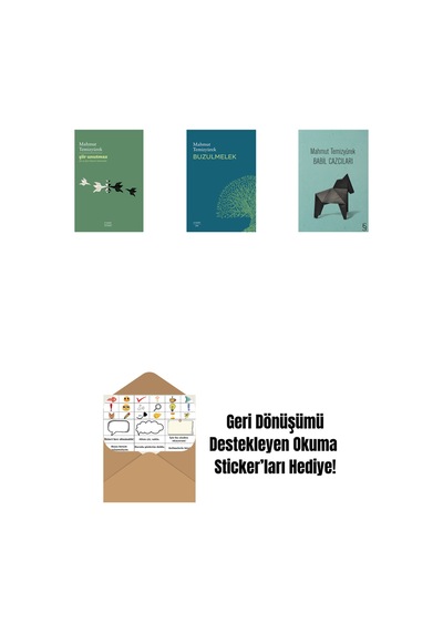 Şiir Unutmaz + Buzulmelek + Babil Cazcıları + Okuma Sticker'ları