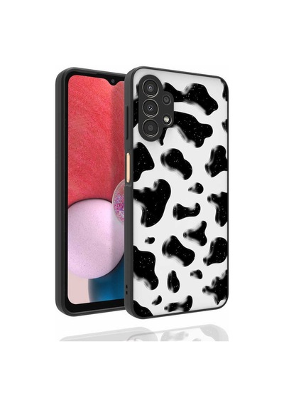 Zore Galaxy Uyumlu A13 4g Kılıf Desenli Kamera Korumalı Parlak Nora Kapak - No2 No2