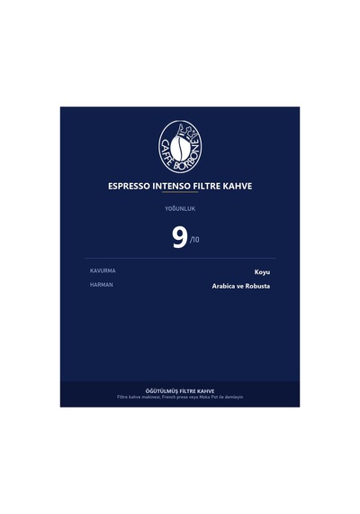 Caffe Borbone Espresso Intenso Filtre Kahve 1,5 Kg 6 Paket X 250 G - Öğütülmüş Kahve