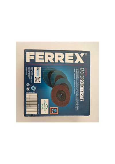 4 Parça Flap Disk Zımpara Seti Nk40 Zk40 Zk80 Zk120