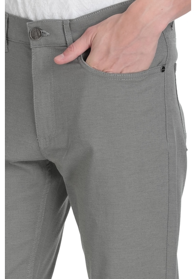 Hatemoğlu Haki Regular Fit Pamuklu 5 Cep Kanvas Pantolon 35340 Haki