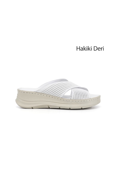 Gönderi(R) Gönderi R Kadın Beyaz Dolgu Taban Hakiki Deri Terlik Dyza65145870 Bej - Beyaz - Kırmızı Gönderi(R) Gönderi R Kadın Beyaz Dolgu Taban Hakiki Deri Terlik Dyza65145870 Bej - Beyaz - Kırmızı