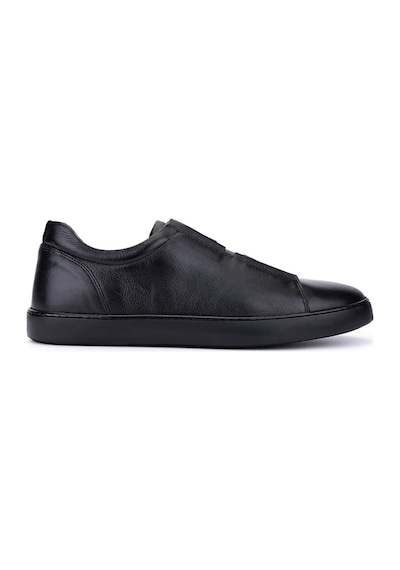 Tamer Tanca Erkek Hakiki Deri Siyah Sneakers & Spor Ayakkabı 1174 07 Erk Ayk Sk25-26 Sıyah Dr Siyah