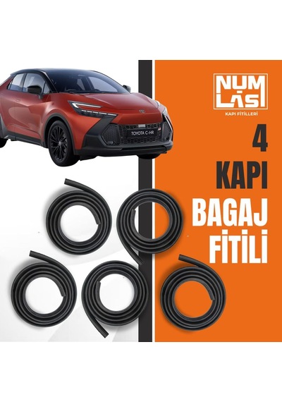 Toyota C-hr 2020-2025 4 Kapı + Bagaj Fitili-a Kalite-numlas-nm5715