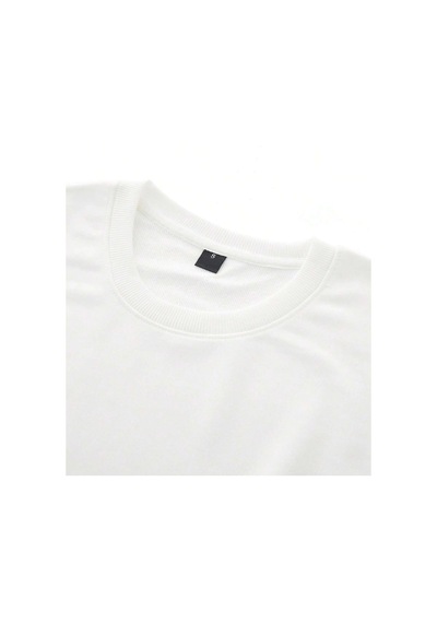 Adrift Car Print Drop Shoulder Sweatshirt Beyaz Beyaz