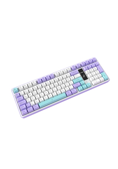 Luma Lcd Logo Ekran - Ultra Tepkime & Konfor 100 Tuş Kablolu Membran Gaming & Ofis Klavyesi
