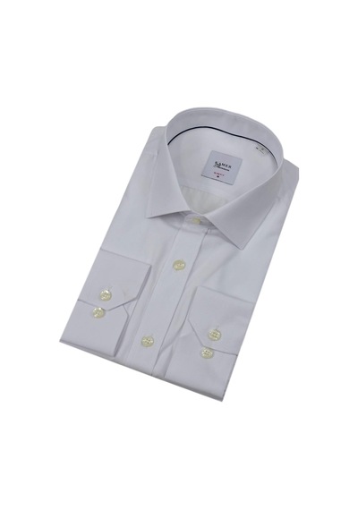 Erkek Slim Fitt Uzun Kol Gömlek 2290 Bgl-st04378 Beyaz