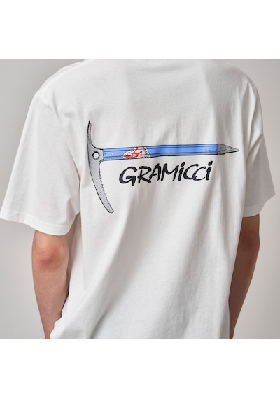 Gramicci Ice Axe Erkek Beyaz T-shirt G5fu-t083 Beyaz