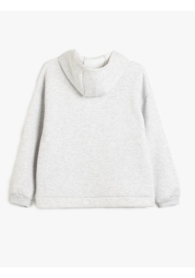 Koton Kapşonlu Sweatshirt Kanguru Cepli Uzun Kollu Yıldız Baskılı Şardonlu Gri 5wkg10202ak Gri Koton Kapşonlu Sweatshirt Kanguru Cepli Uzun Kollu Yıldız Baskılı Şardonlu Gri 5wkg10202ak Gri