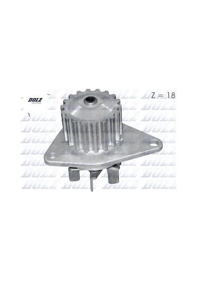 Devırdaım Su Pompası Peugeot P206-p207-p307 Cıtroen C2-c3-c4 1.4 16v Kfu-et3j4 18dıs Dolz 1201.g2/ 1609417180