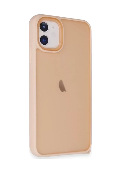 Sh Newface Apple İphone 12 Kılıf Elegant Kapak - Pudra Najmaddin