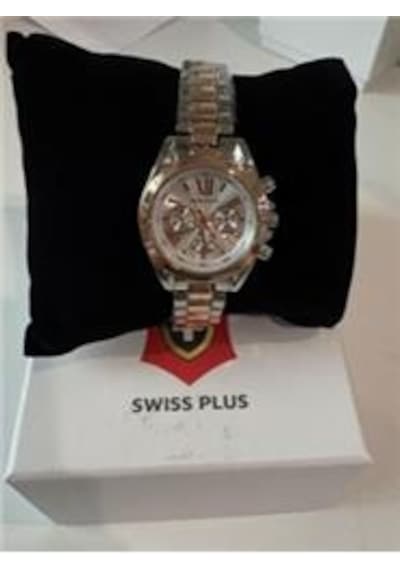 Swiss Plus Woman Watch Model-1 St0730abl Rose Gold-silver