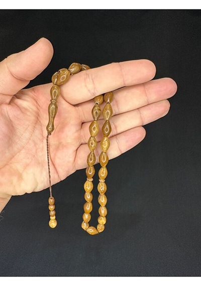 Sevgiliye Özel Hediye Kuka Tesbih Fıçı Kesim 13mm X 8mm H-1620.