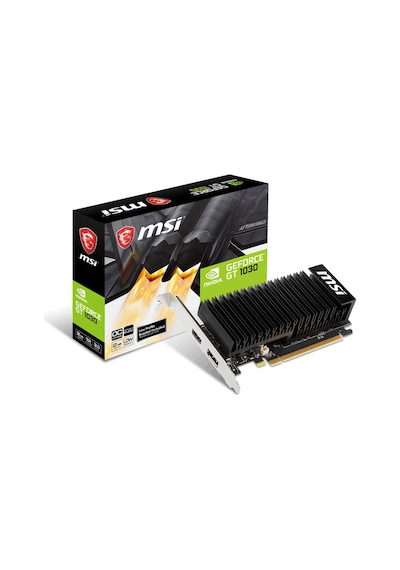 MSI NVIDIA GeForce GT1030 2GHD4 LP OC 2 GB DDR4 64 Bit Ekran Kartı