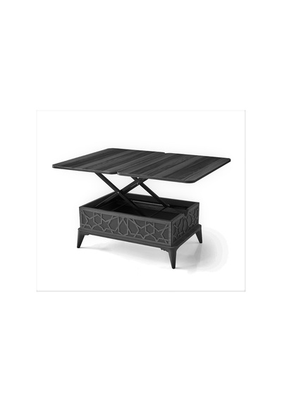 ZERENLAND 1315 AKILLI SEHPA, SİHİRLİ SEHPA, AÇILIR ORTA SEHPA, BÜYÜYEN SEHPA 82*50cm STAR CEVİZ