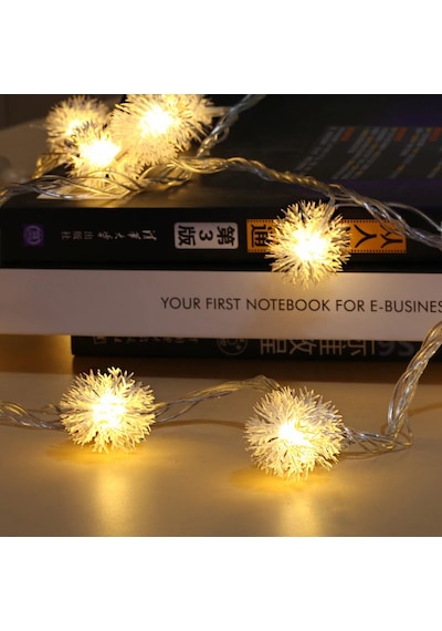 KİRPİ TOP LED IŞIK YILBAŞI AĞACI IŞIĞI NOEL LED IŞIK KİRPİ GÜN IŞIĞI LED IŞIK İP LED IŞIK MODLU 220V FİŞLİ Gün Işığı