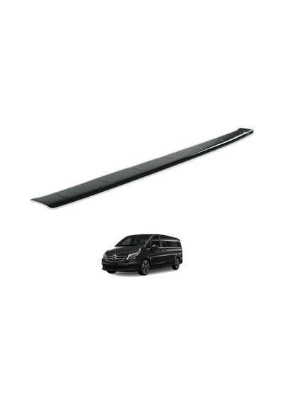 Mercedes V Class Ferrous Arka Tampon Üstü Koruyucu Parlak 2019 Ve Üstü