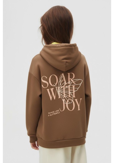 Xo Kids Kız Çocuk Sweatşirt 8-14 Yaş 39321 vizon