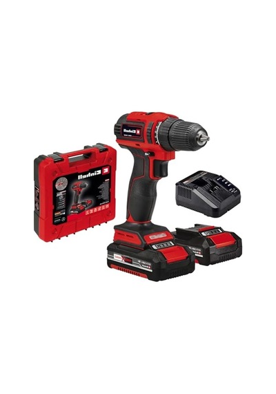 Akülü Vidalama, 18 V, 40 Nm Tork, 2x2,0 Ah Akü İle
