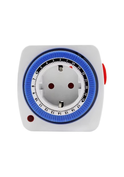 Cata Fişli Mekanik Zaman Saati - 3680 W - 16 A - Ct-9180