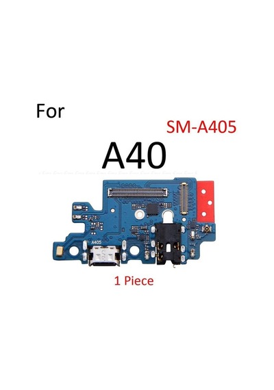 Tkgz Samsung Uyumlu Galaxy A40 Full Şarj Soketi Kulaklık Soketi