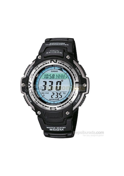 Casio Sgw 100 Siyah Silikon Saat Kordonu