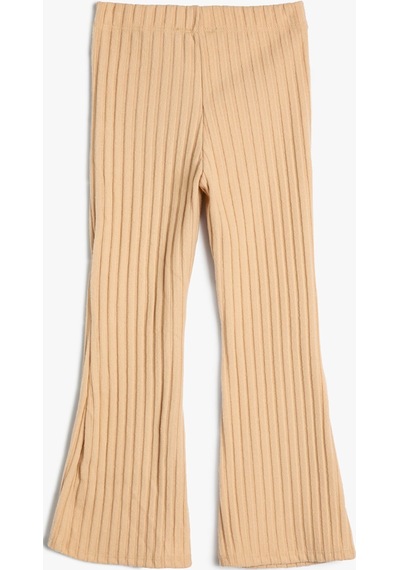 Koton İspanyol Paça Pantolon Ribanalı Beli Lastikli Deve Tüyü 4wkg40112ak 4WKG40112AK100 Taba Koton İspanyol Paça Pantolon Ribanalı Beli Lastikli Deve Tüyü 4wkg40112ak 4WKG40112AK100 Taba