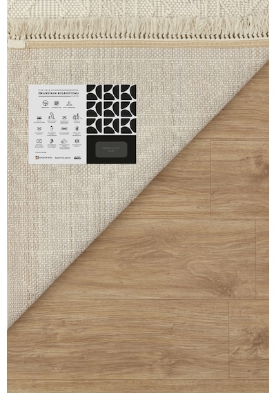 Kaşmir Halı 7/24 İskandinav Luvin 100x300 CM Salon Mutfak Halısı Yolluk Kilim