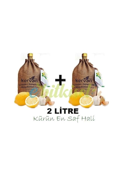 Emr Kervan Limon & Sarımsak & Maydanoz Kürü 2 x 1 L