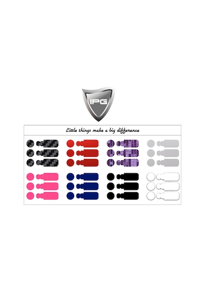 Ipg Webcam Kamera Kapatici Sticker Set ( 4 Renk - 48 Adet)