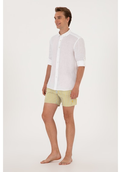U.s. Polo Assn. Erkek Koyu Sarı Deniz Şortu 50299751-vr094 Koyu Sarı