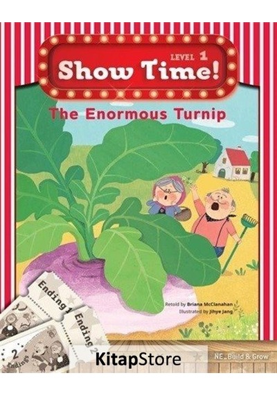 Show Time Level 1-The Enormous Turnip-Workbook- Build & Grow