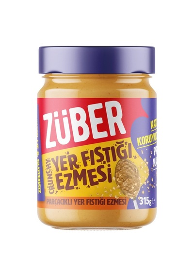 Züber Crunchy Yer Fıstığı Ezmesi 315 G - 4 Adet Tarı Diğer