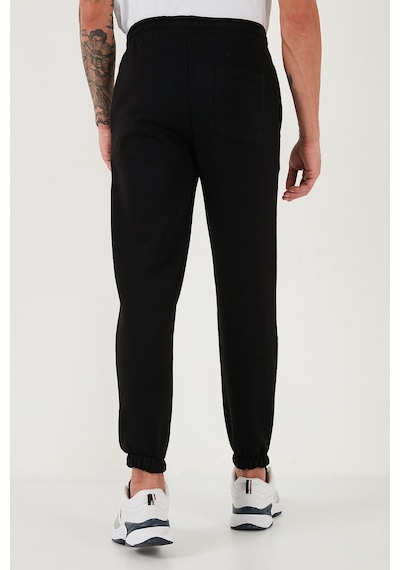 Buratti Pamuklu Regular Fit Normal Bel Lastikli Paça Cepli Erkek Eşofman Altı 59080153W4 Siyah