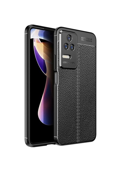 Xiaomi Poco F4 Kılıf Zore Niss Silikon Kapak Siyah